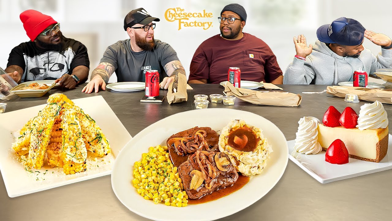 Обзор полного меню Cheesecake Factory!