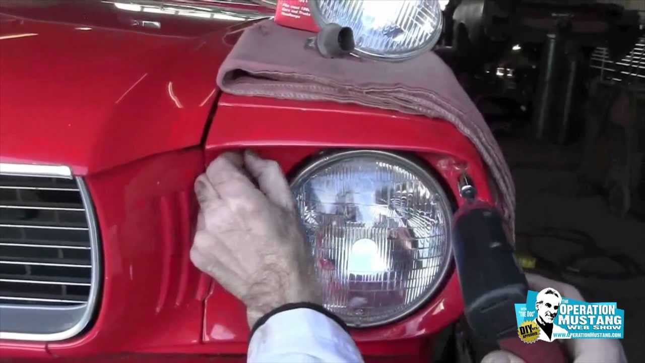 Modern headlight's for classic car's by Drake Automotive