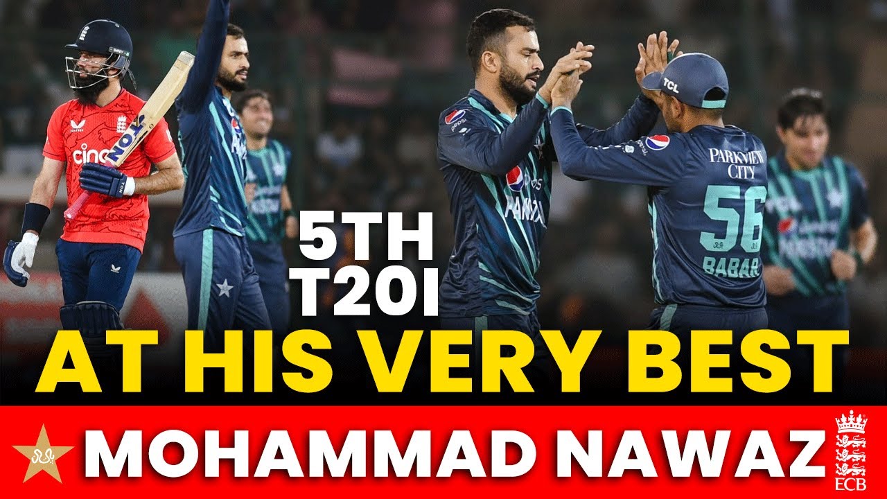Magnificent Bowling By Mohammad Nawaz | Pakistan vs England | 5th T20I 2022 | PCB | MU2T