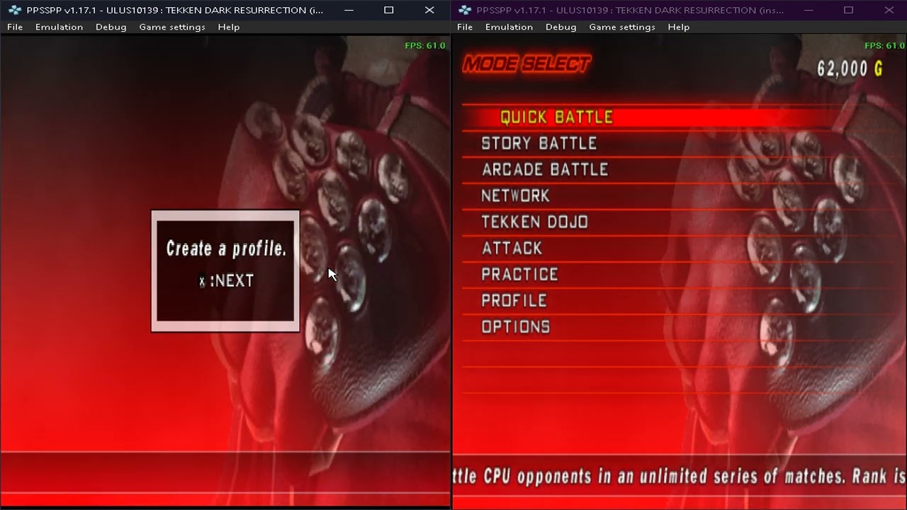 How to play Split Screen on one monitor PC | PPSSPP