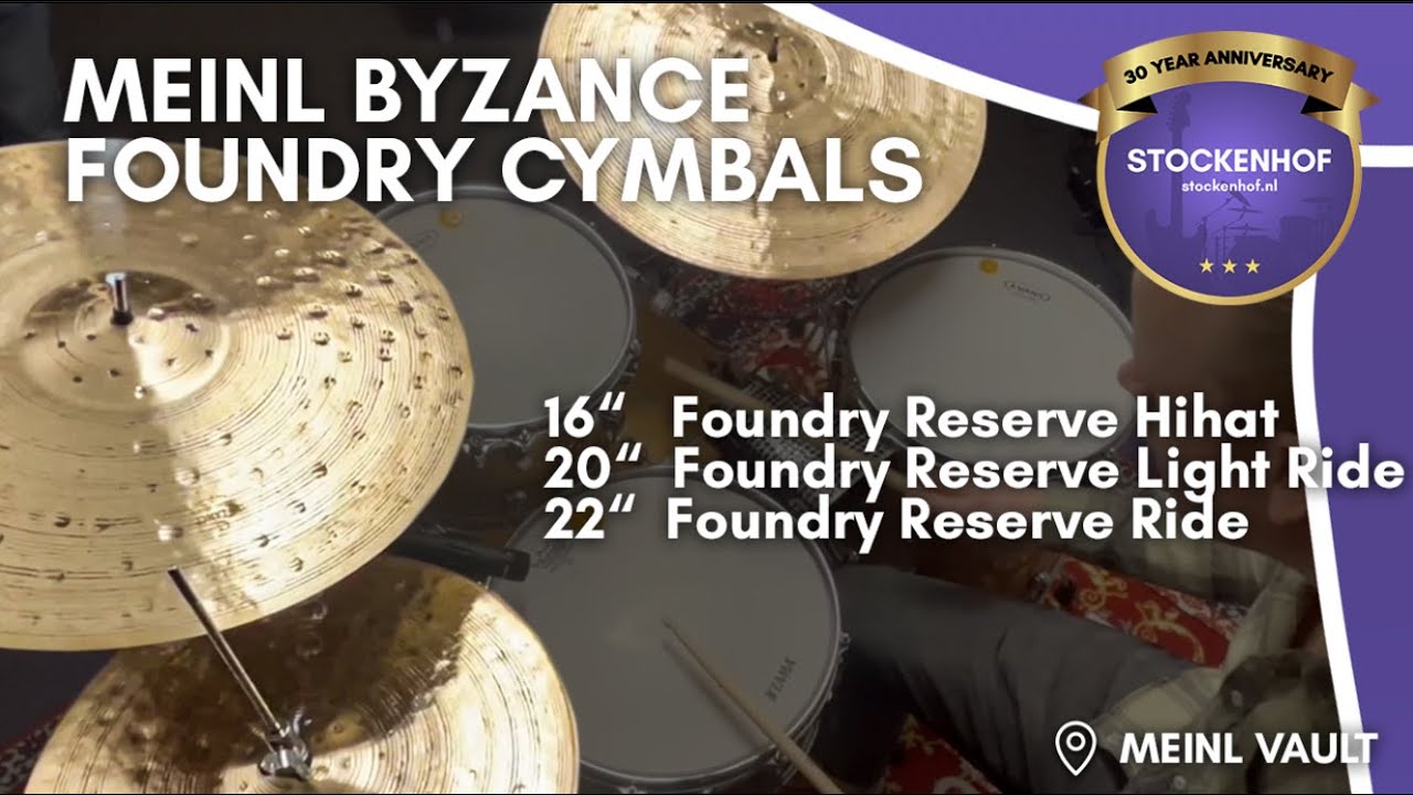 Meinl Byzance Foundry Reserve Set - 16