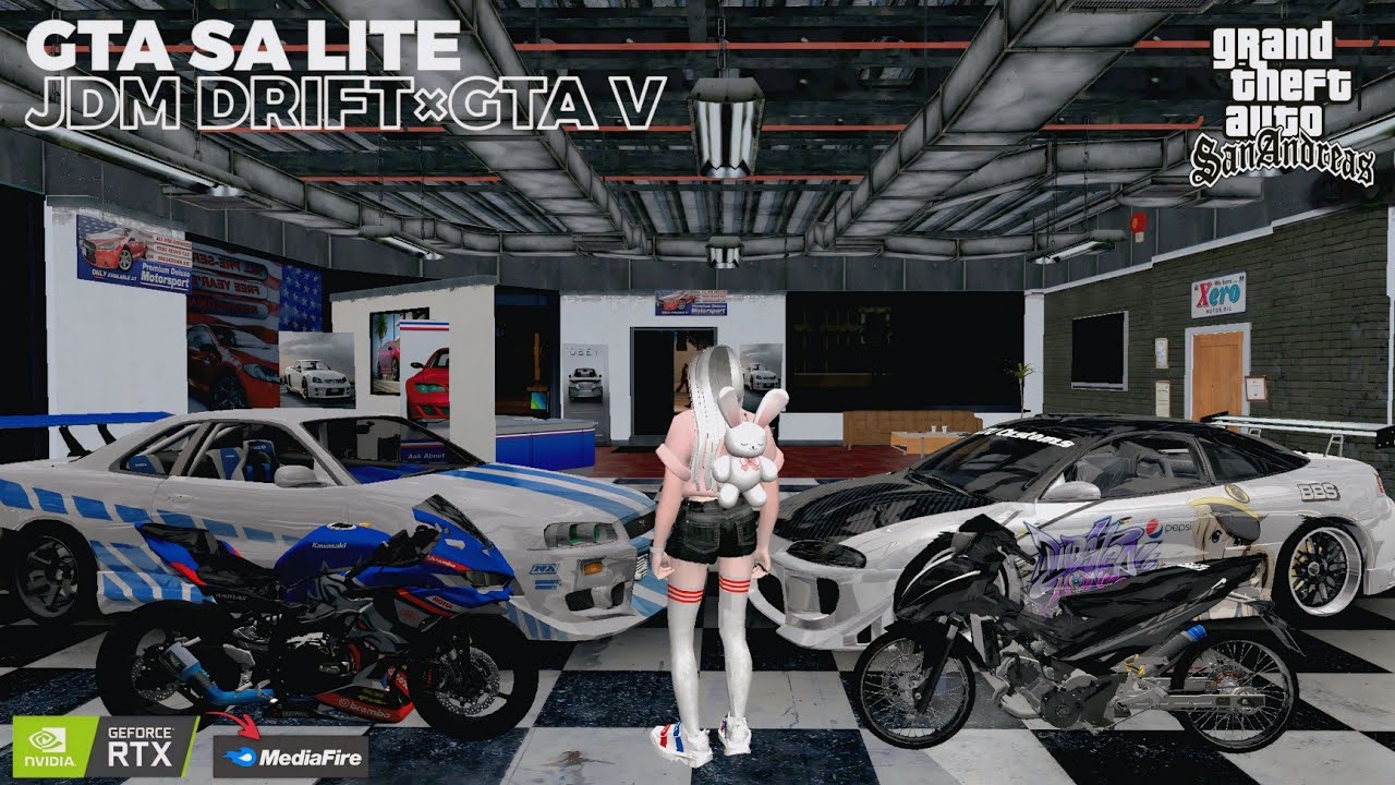 RILIS🔥GTA SA LITE FULL MOD JDM DRIFT X FIVEM STYLE V46 TERBARU GRAFIK HD RINGAN