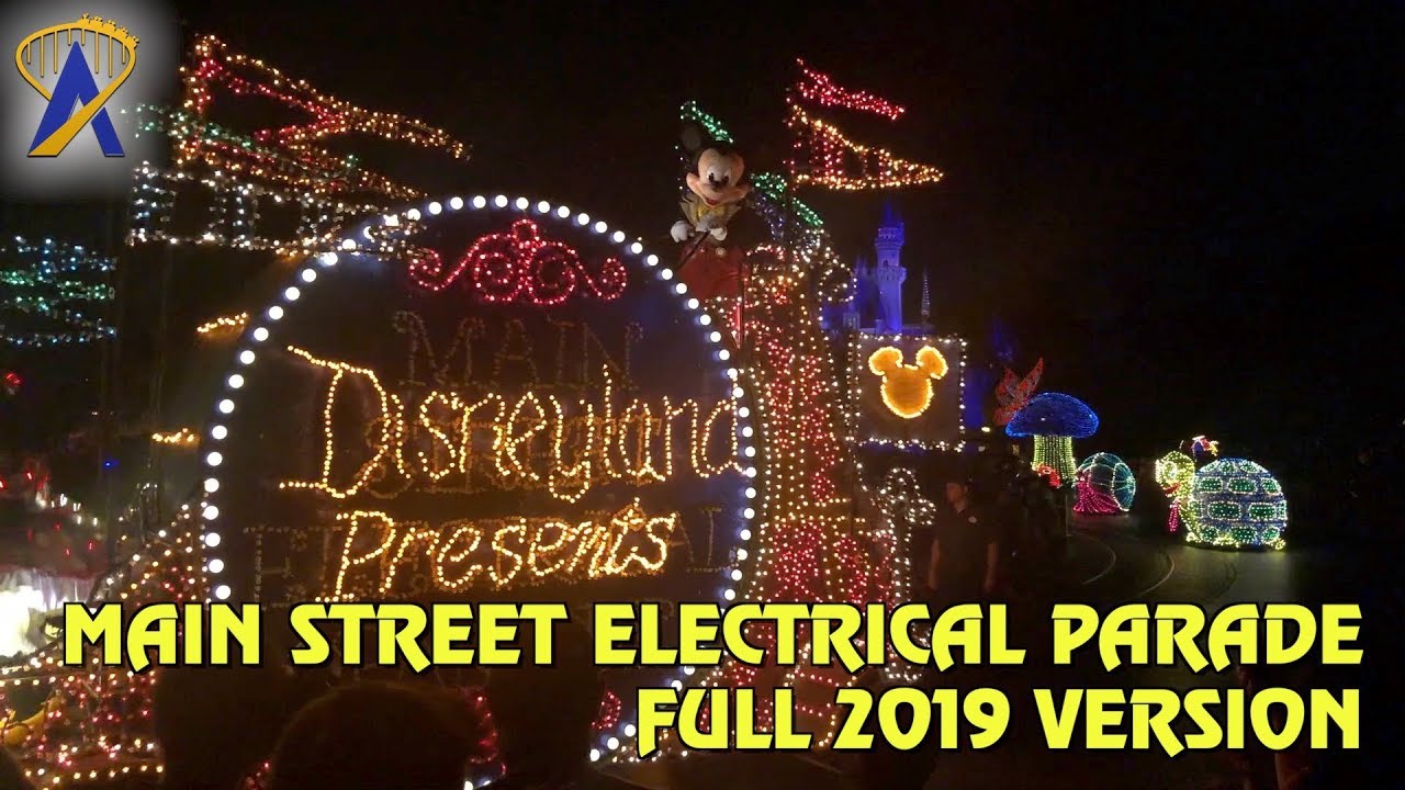Main Street Electrical Parade Full Parade at Disneyland