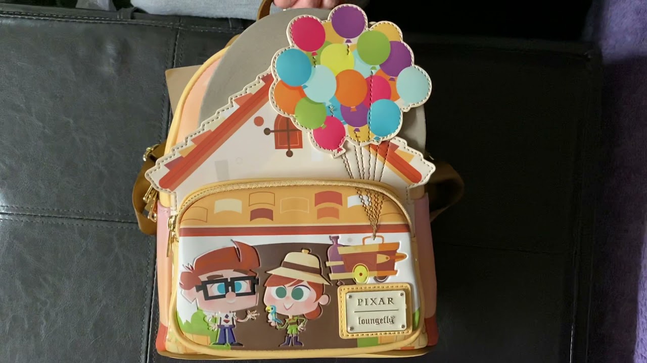 Pixar’s Up Working Buddies Loungefly Mini Backpack unboxing and review