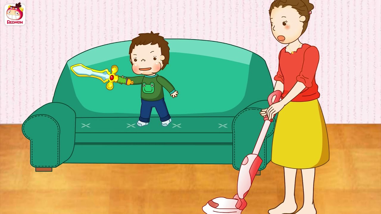 Don't copy television | Thomas's daily life | cartoons for kids | kidergarten | REDMON