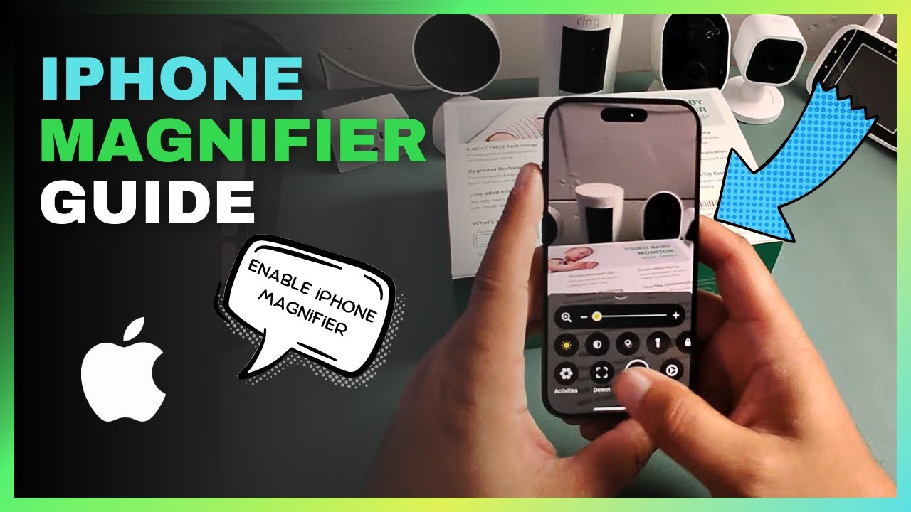 Как использовать лупу на iPhone