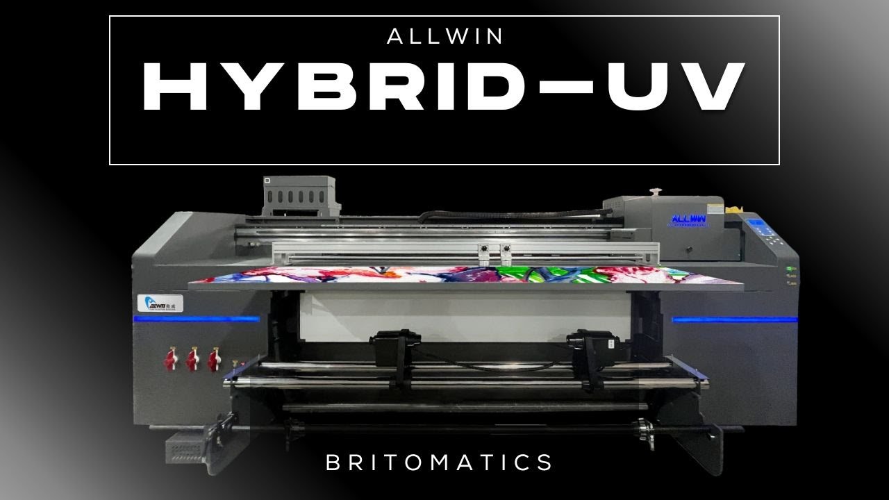 ALLWIN HYBRID UV Printer: High-Performance Printing for Leather, Decor & More!