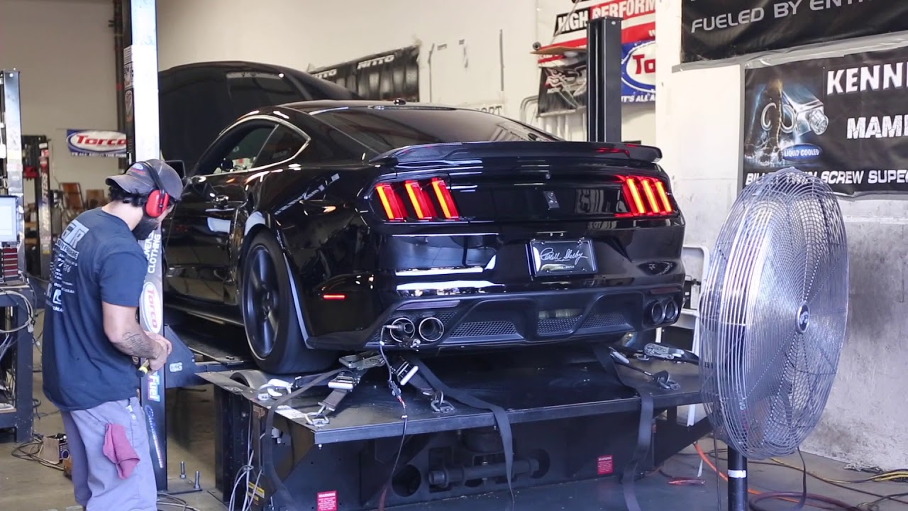 2016 GT350 E85 Dyno 504rwhp