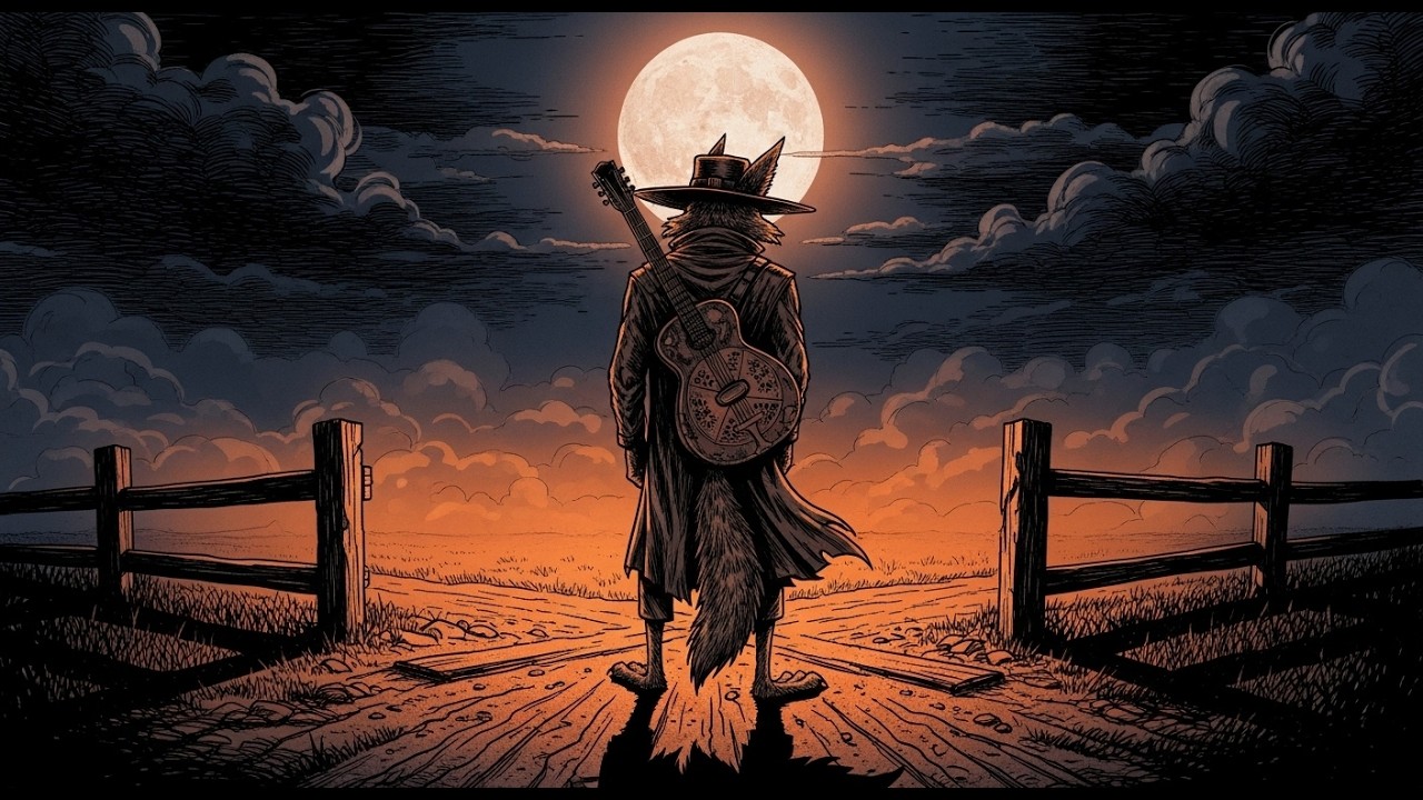 DEEP Mississippi DELTA Blues — Moonlit Back Roads & Lonesome Slide Guitar