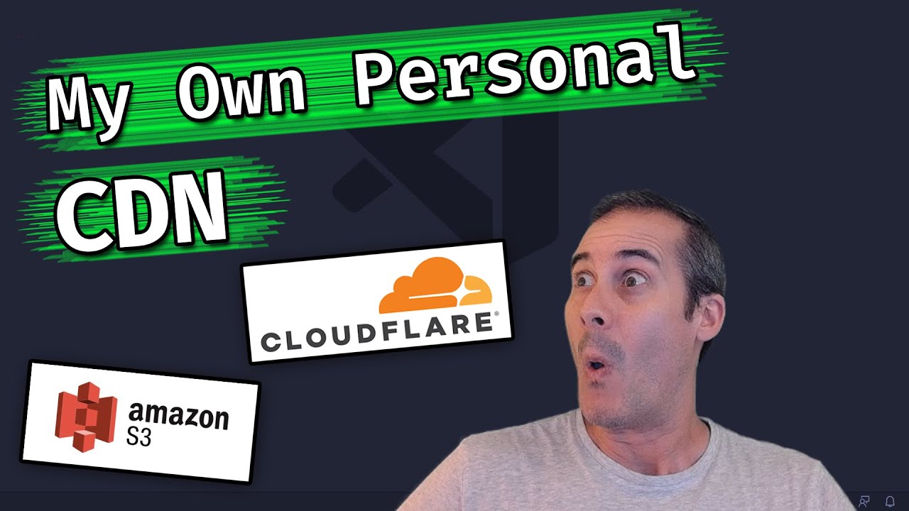 I Set Up MY OWN PERSONAL CDN using AWS S3 and Cloudflare to serve STATIC FILES