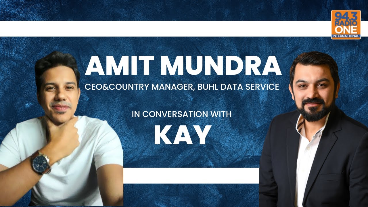 Amit Mundra In Conversation With RJ Kay |  Buhl Data Service | Interview | Radio One International