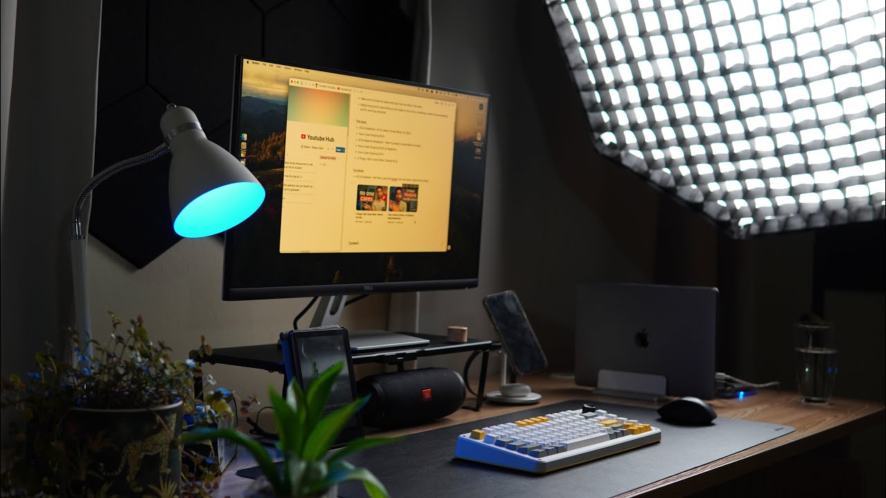 My Productive Desk Setup as an ACCA Student