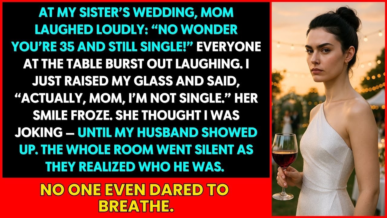 My Mom Laughed: 'No Wonder You’re 35 and Single'—But She Didn’t Know My Secret Groom Was...
