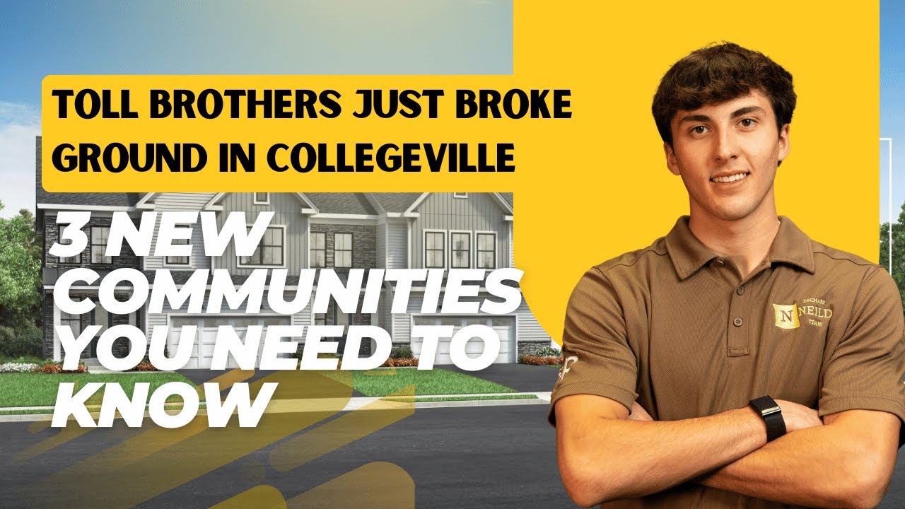 В округе Монтгомери, штат Пенсильвания, появятся 3 новых элитных жилых комплекса от Toll Brothers...