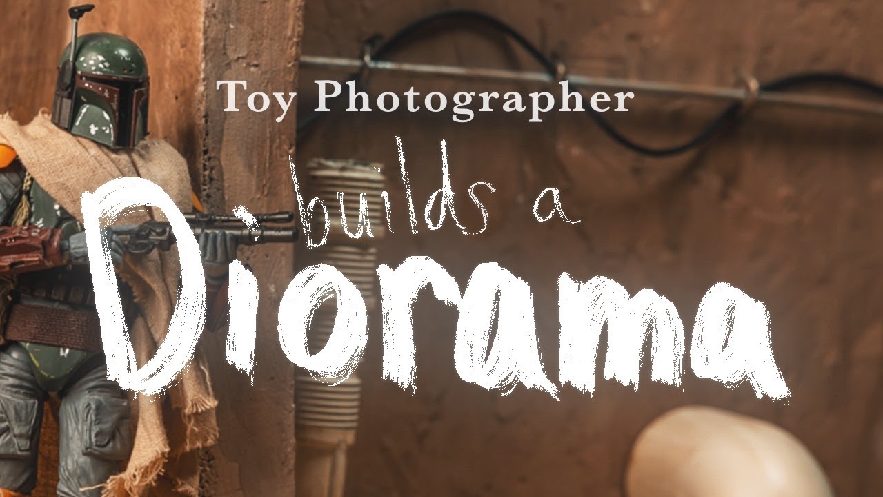 How to build a Star Wars Desert Diorama for Toy Photography