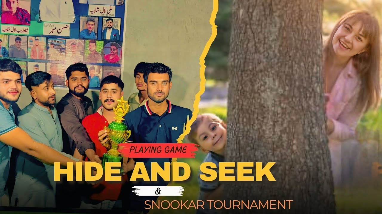 Playing Hide and Seek With Brothers | Solar Panel | Snookar club Tournament | #hideandseek #snookar