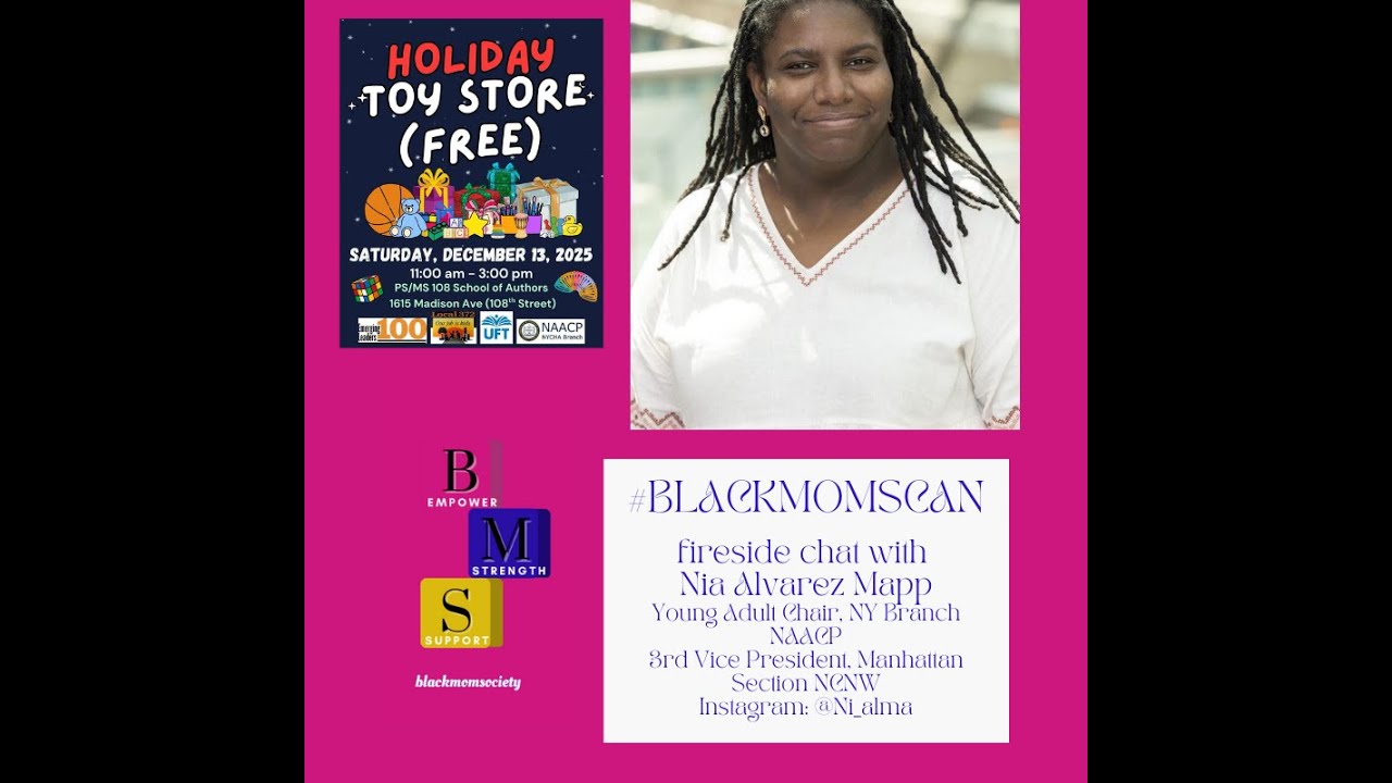 Why Our Voices Matter: BMS Fireside Chat with Activist & Organizer Nia Alvarez-Mapp