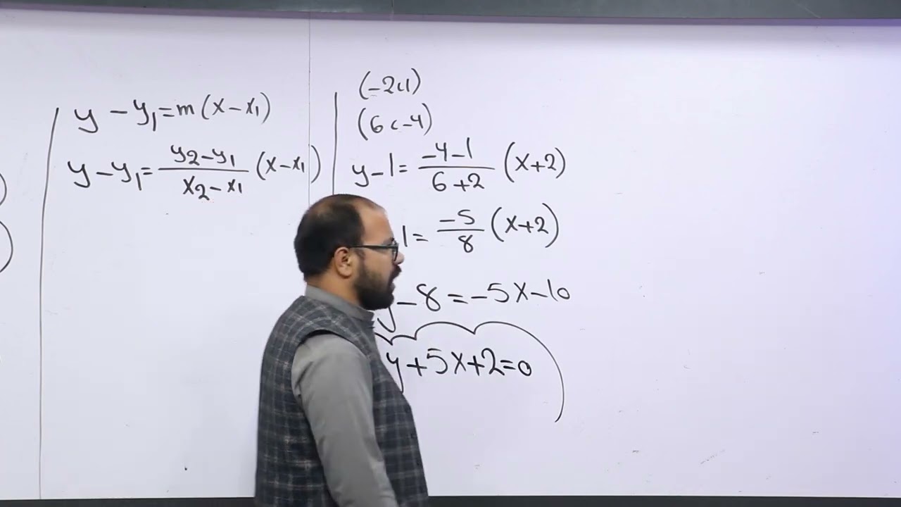 67 صنف دهم مضمون ریاضی معادله خط مستقیم که میل و یک نقطه آن معلوم باشد معادله خط مستقیم که دو نقطه آ