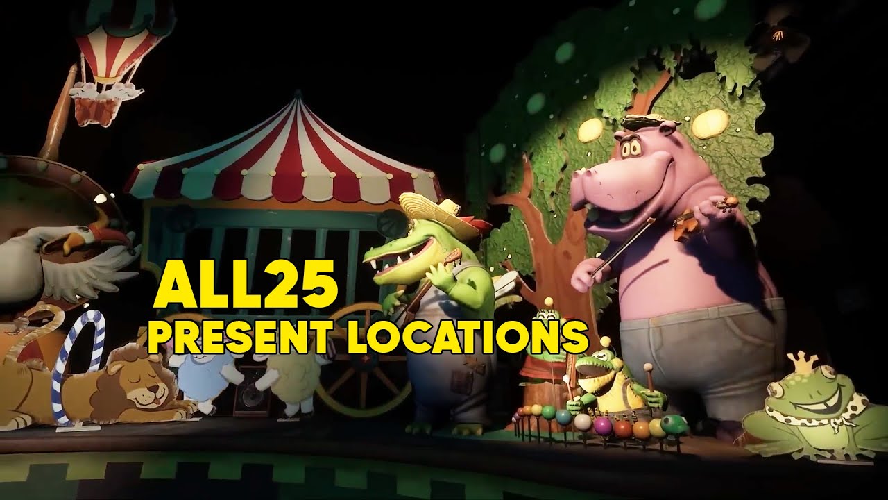 FNAF Secret of the Mimic - All 25 Present Locations | No Commentary