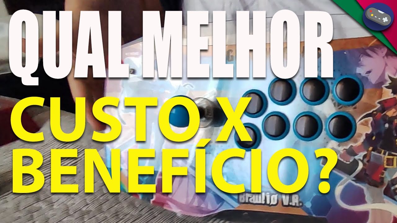 Controles Arcades (FightSticks) - Qual MELHOR CUSTO X BENEFÍCIO? Qual comprar?