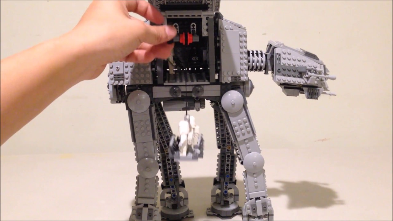 Lego Star Wars Motorized AT-AT Walker 75054 (MOD)