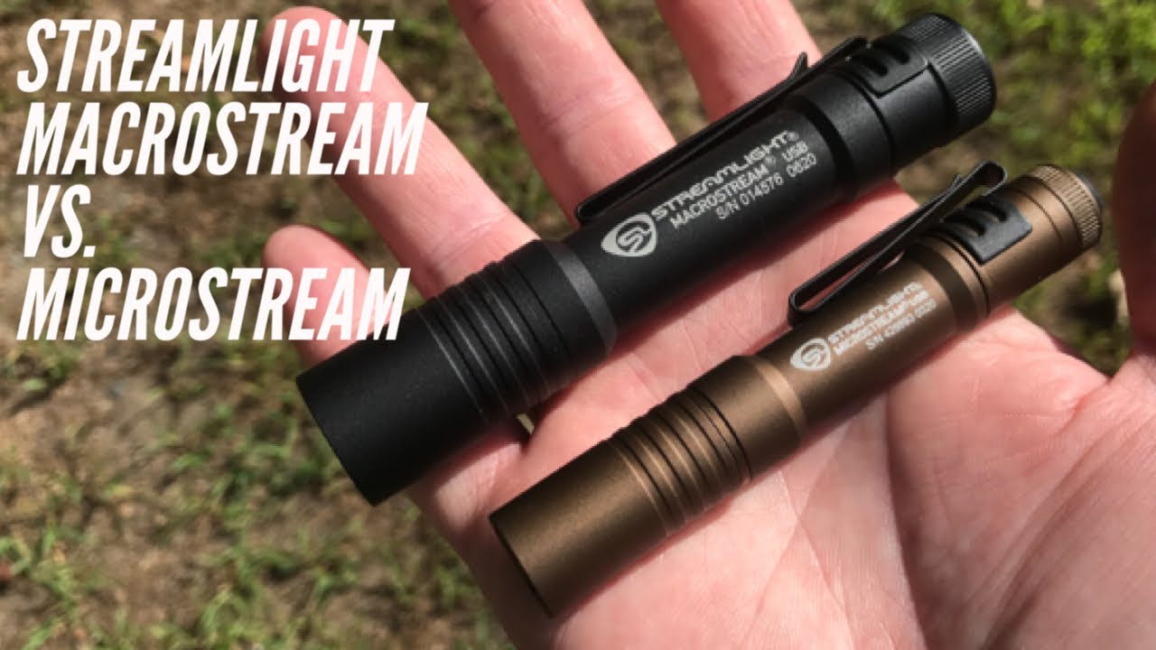 Streamlight Macrostream против Streamlight Microstream: сравнение всех вариантов переноски и рабо...
