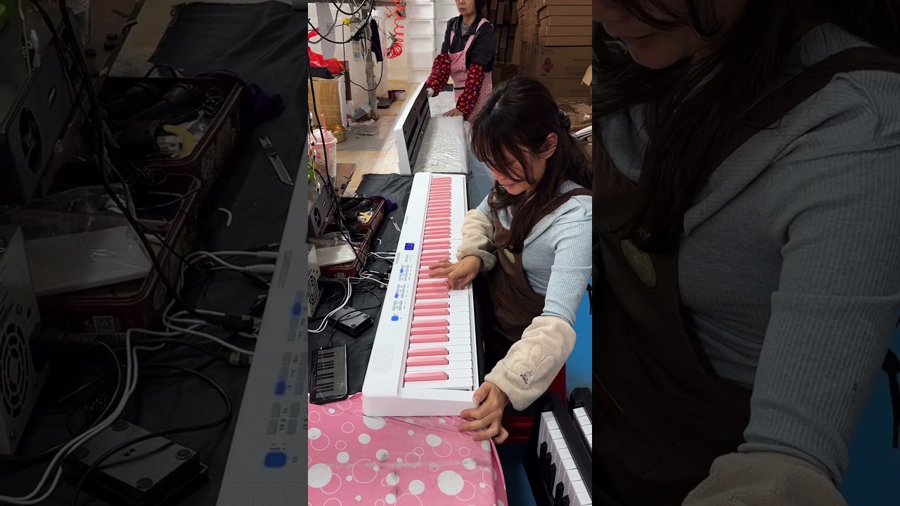 Foldable electronic piano #piano #digitalpiano #keyboardinstrument #electronicpiano