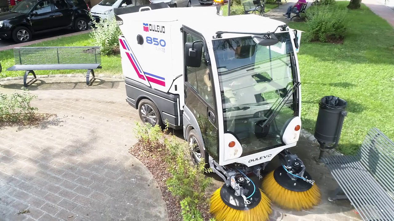 Dulevo 850 - Balayeuse compacte aspiratrice