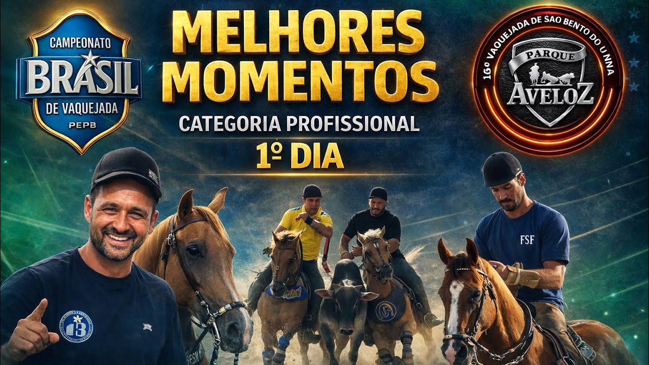 PARTE 1 | PRIMEIRO DIA DE CLASSIFICAÇÃO PROFISSIONAL, PARQUE AVELOZ (VAQUEJADA AO VIVO)