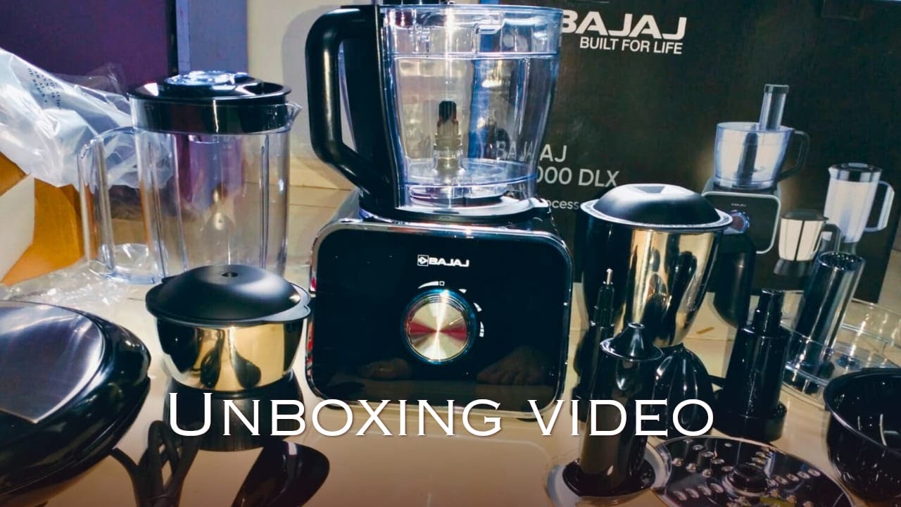 Bajaj 1000 volts food processor❤️unboxing and first look 