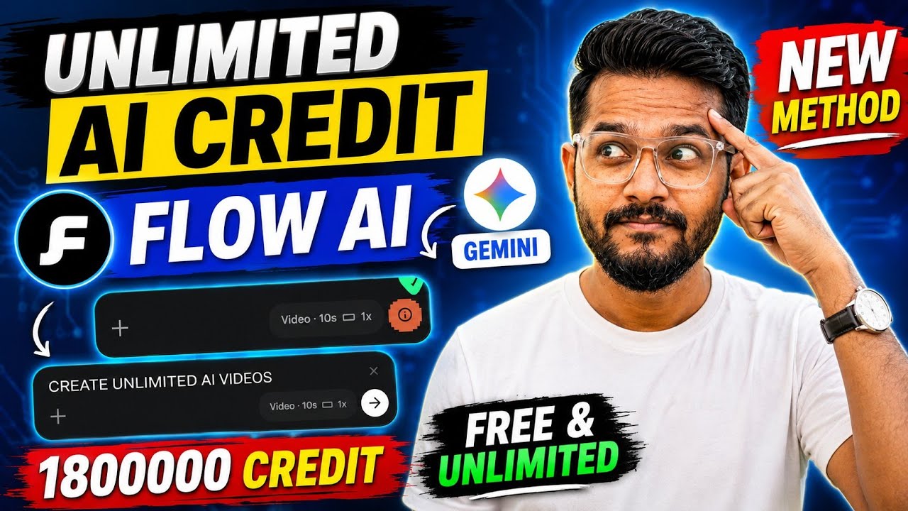 Google Flow Unlimited Credits FREE | Google Flow FREE Unlimited Credits | How to Create AI Videos