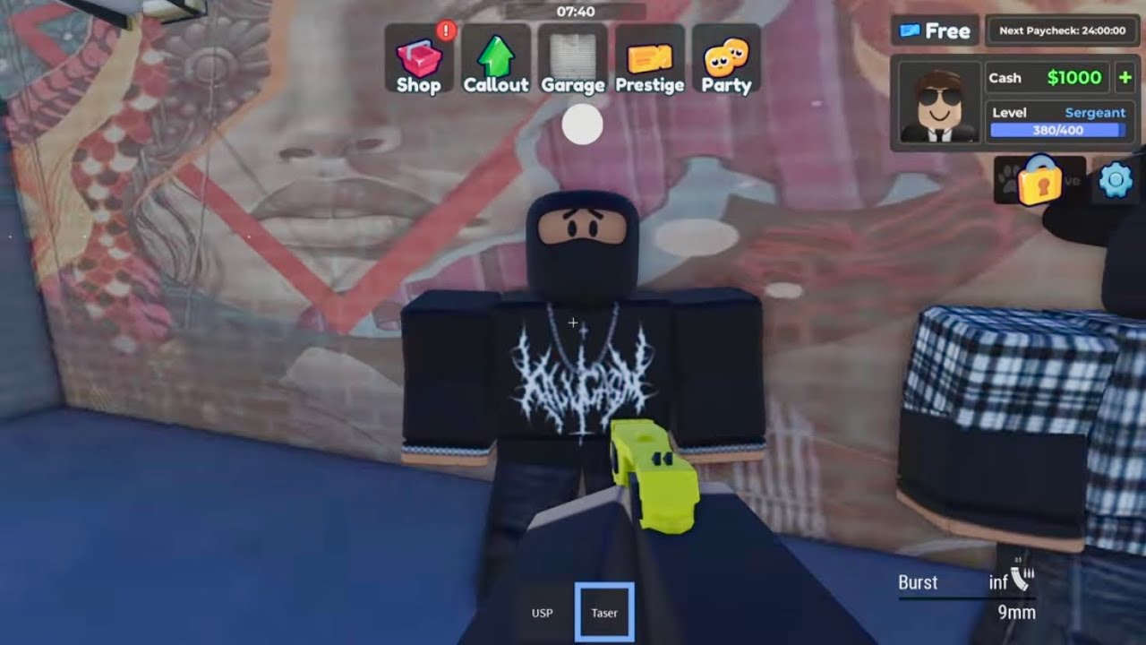 I FOUND A NEW POLICE SIMULATOR GAME ON ROBLOX! 