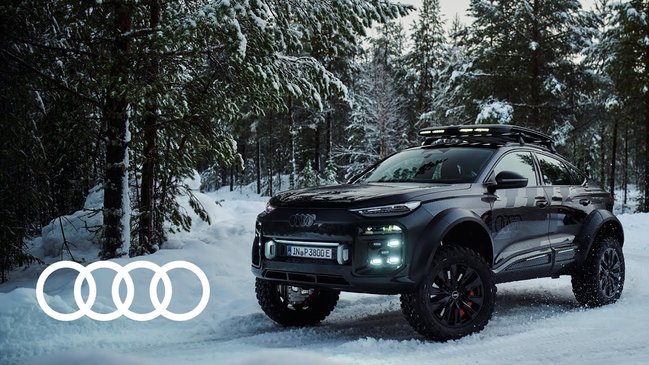 Introducing the Audi Q6 e-tron offroad concept