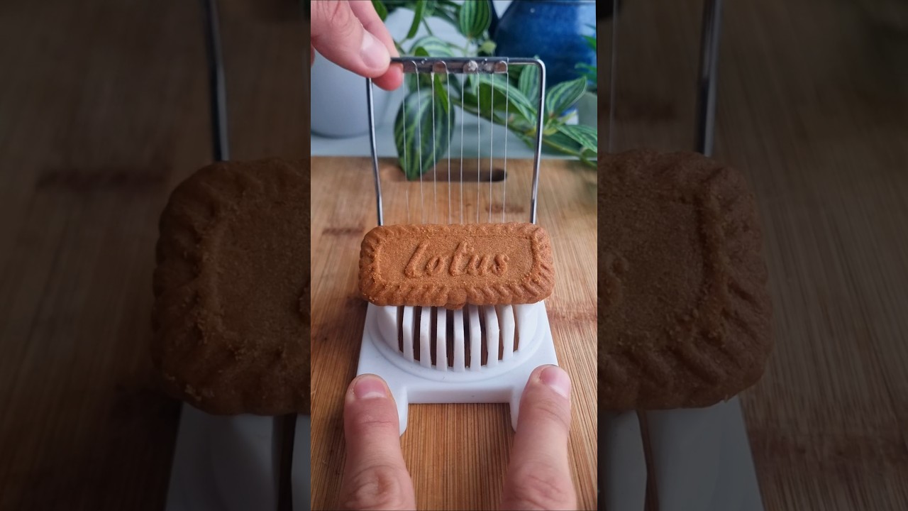 HACK SPECULOOS FACILE !!!! #patisserie #recette #biscoff #cheesecake #cuisine #snack #g&acirc;teau