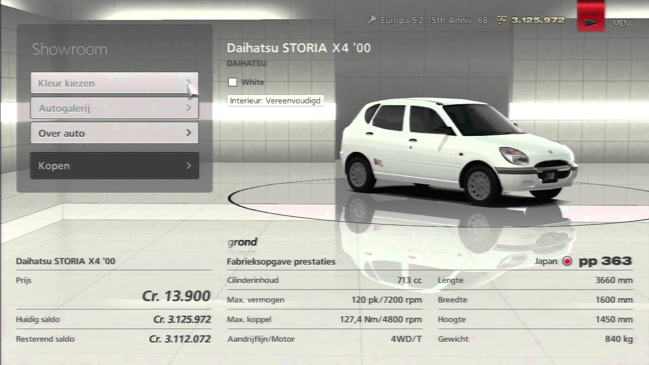 Daihatsu STORIA X4 '00