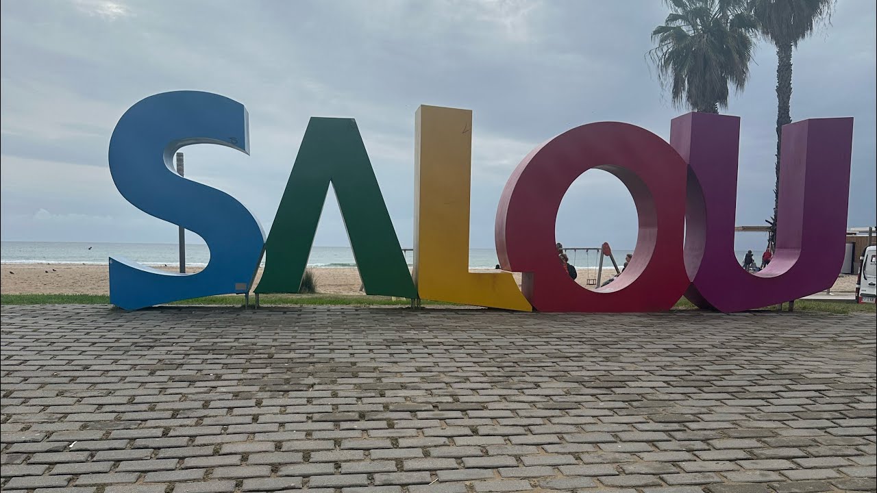 A wet weekend in Salou Spain