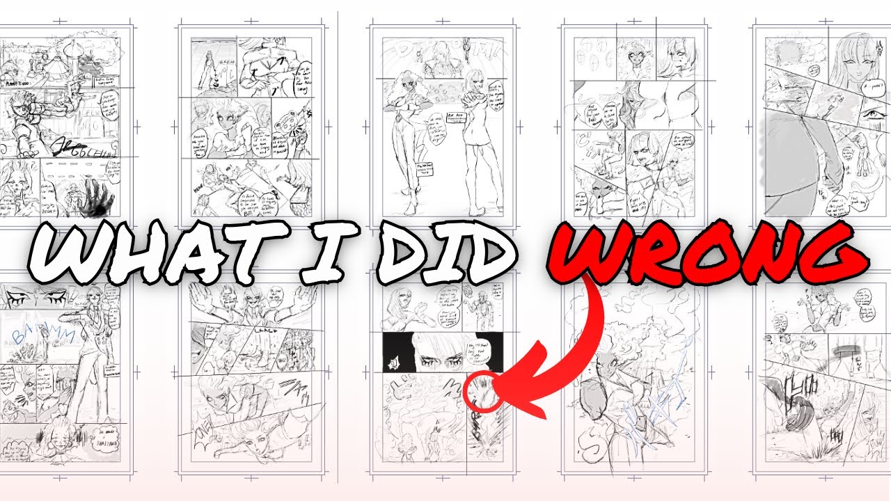 4 STORYBOARDING MISTAKES That Are Ruining Your Manga