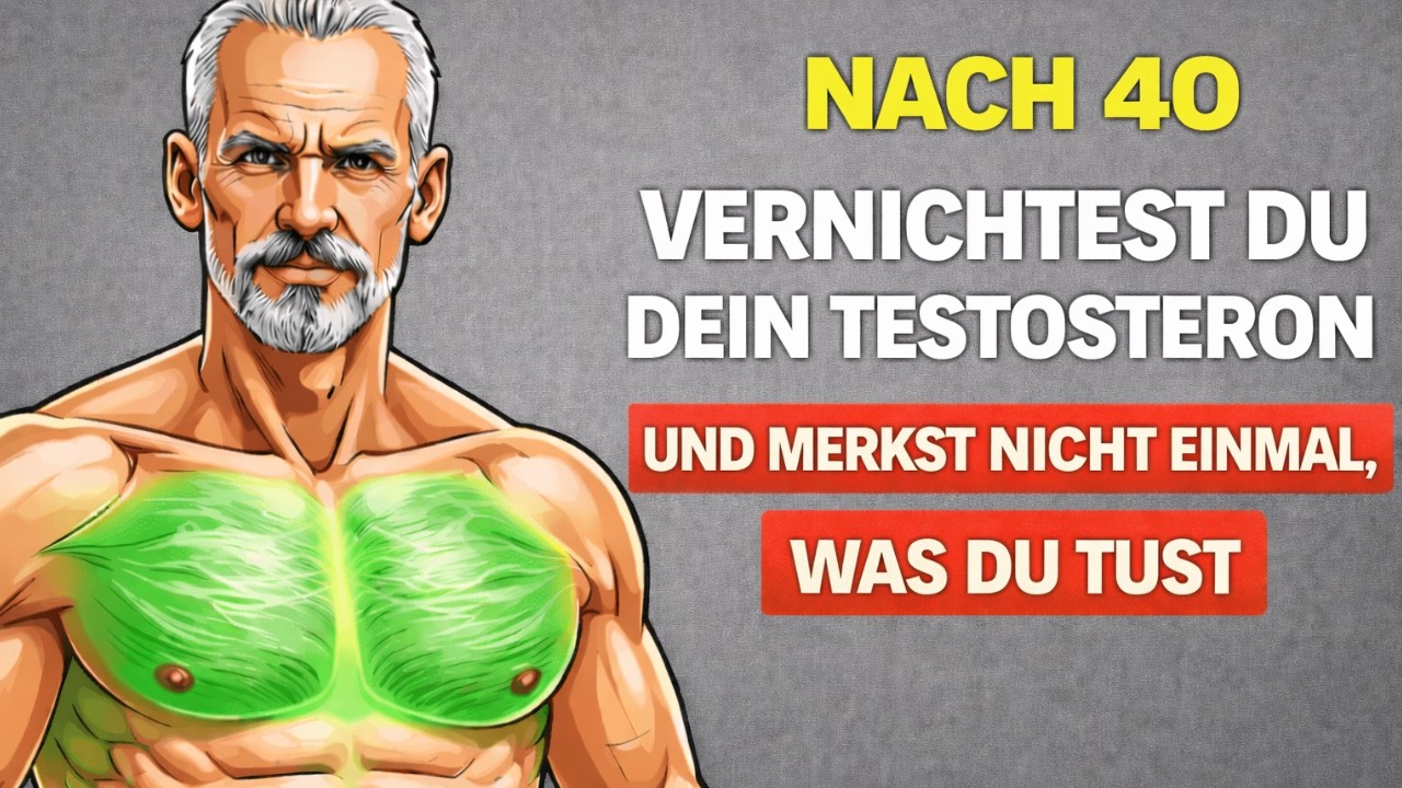 Ab 40 sinkt dein Testosteron schneller als du denkst – und kaum jemand merkt warum
