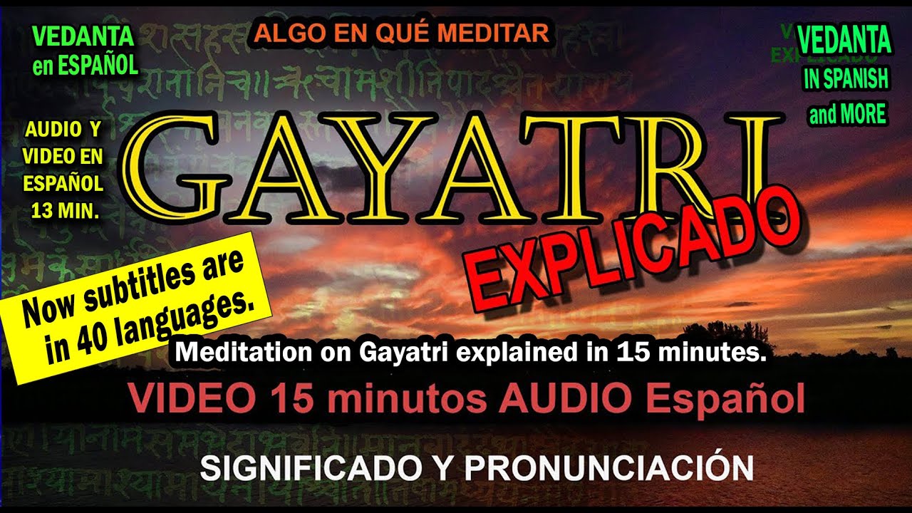 GAYATRI EXPLICADO