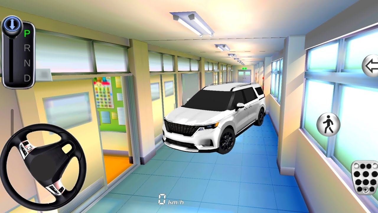 New White Mercedes G63 For Parking - 3d Driving Class android game || Car Game #gameplay #cargame