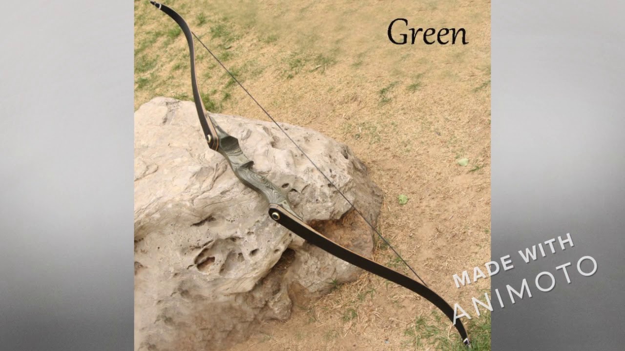 Takedown recurve bow.