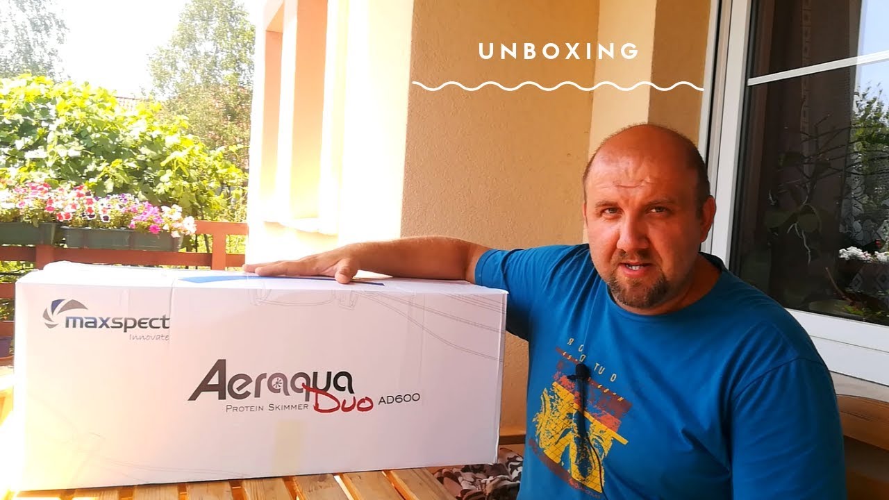 DUŻA NIESPODZIANKA - AEROAQUA DUO Maxspect  / UNBOXING