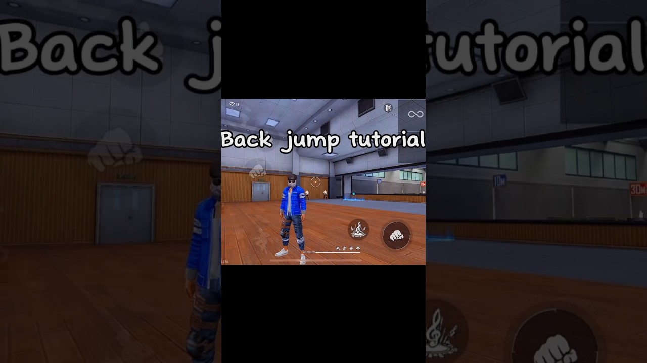 BACK JUMP TUTORIAL FREE FIRE 🔥