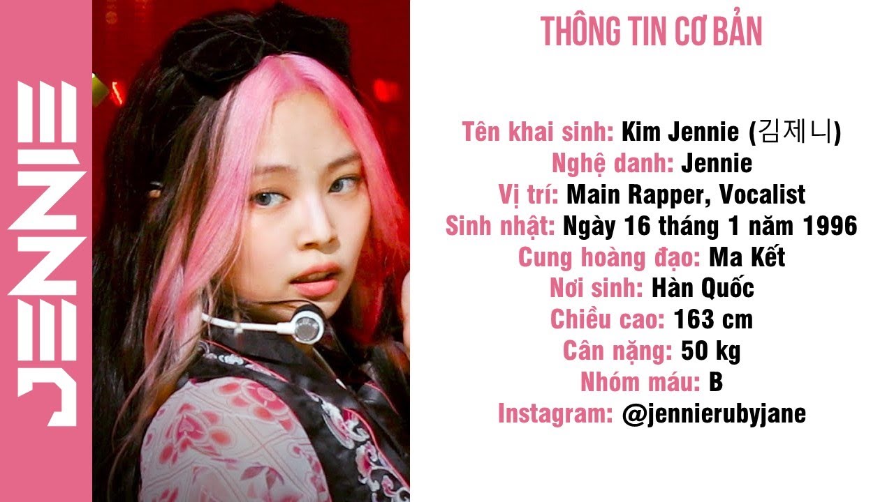 Tiểu Sử Các Thành Viên BLACKPINK - Mới Nhất
