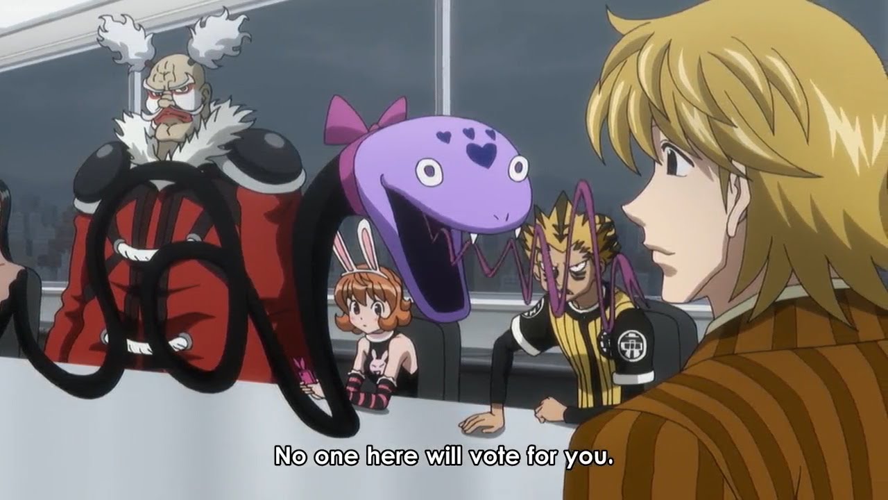 ハンター&times;ハンター! , ニューハンター大統領選挙 , Election of the new hunter president