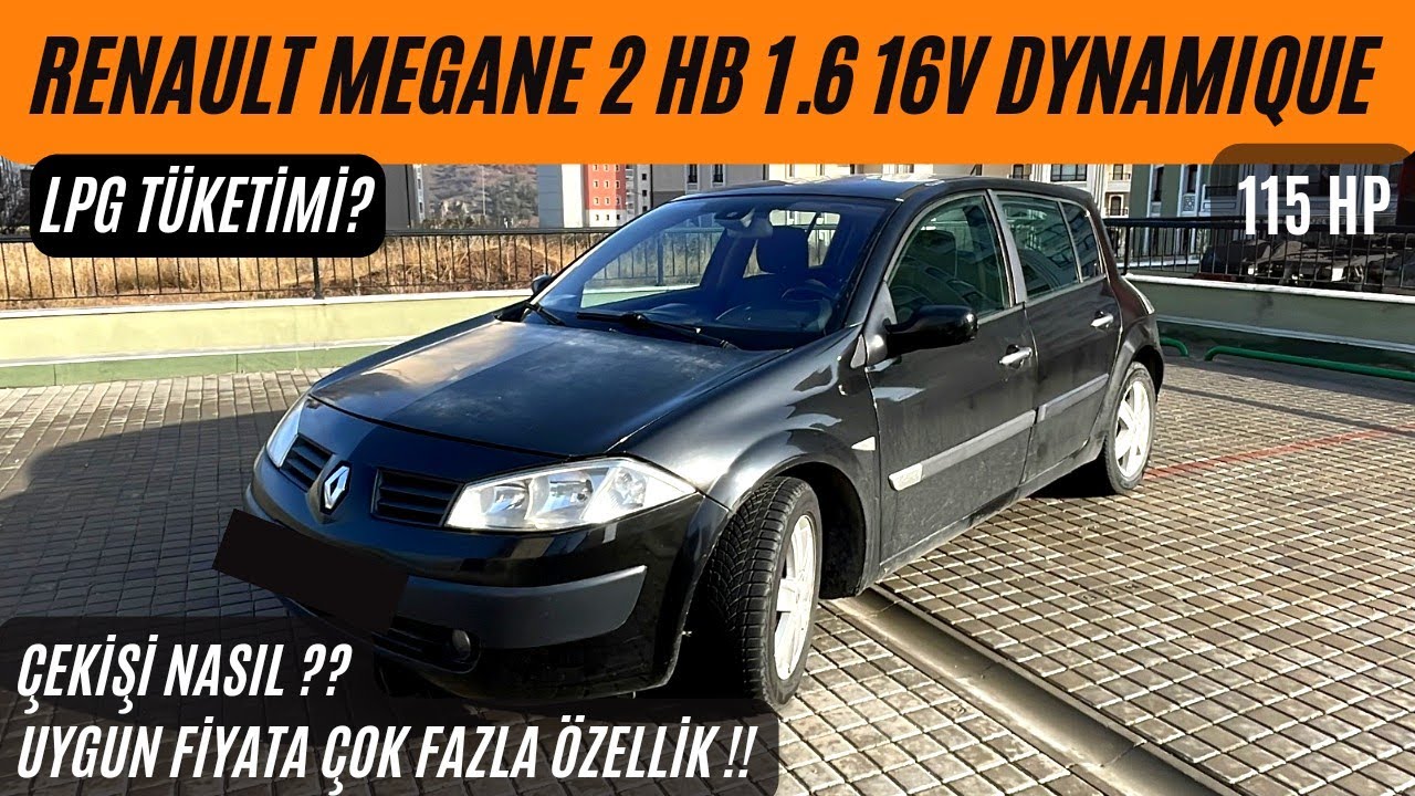 RENAULT MEGANE 2 HB 1.6 OTOMATİK DYNAMIQUE DETAYLI İNCELEME | ÇAĞININ ÖTESİNDE #megane2 #hb #renault