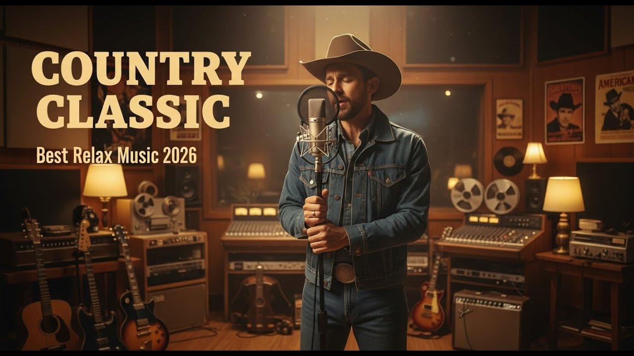 Relaxing 60s & 70s Classic Country | Inspired by Johnny Cash