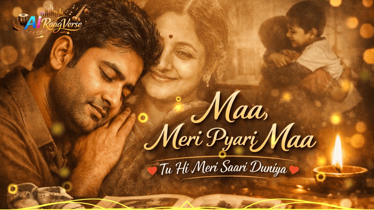 Maa Meri Pyari Maa ❤️ Emotional Mother Song | Heart Touching Hindi Song 2026 | AI Bollywood Song