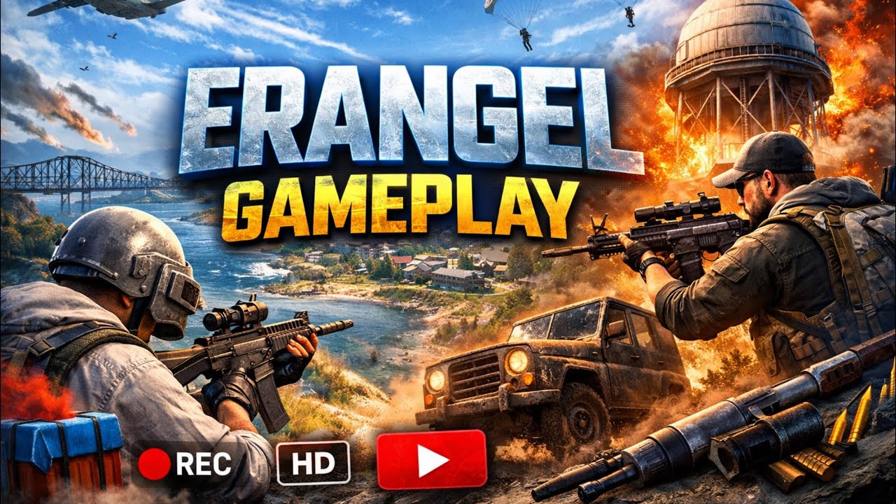 HARD GAMEPLAY ERANGEL🔥(iPad Pro M4)