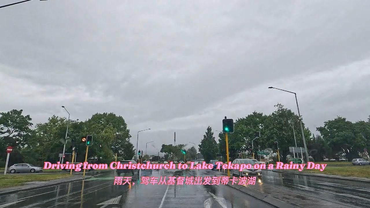 #travel#drivingtour#New Zealand #road trip views # Christchurch to Lake Tekapo